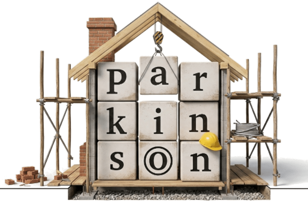 Huis van Parkinson in aanbouw